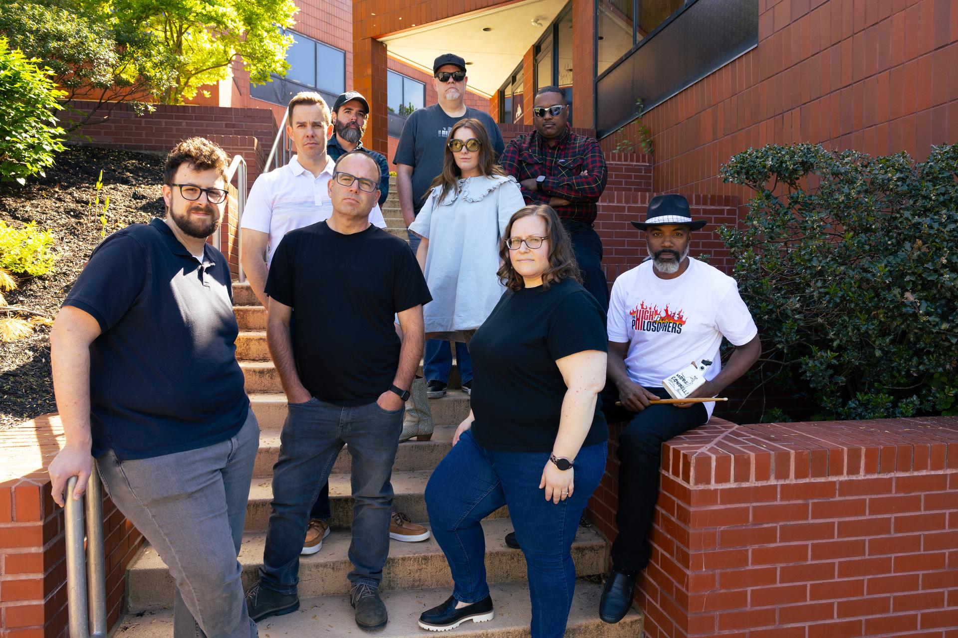 A photo of the High Philosophers band