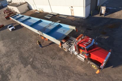 Tappan Zee Bridge girder "superload"
